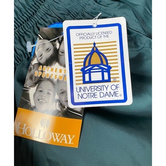 NOTRE DAME Holloway Warmup Athletic Pants‎ Sweatpants Youth Large - Picture 5 of 11